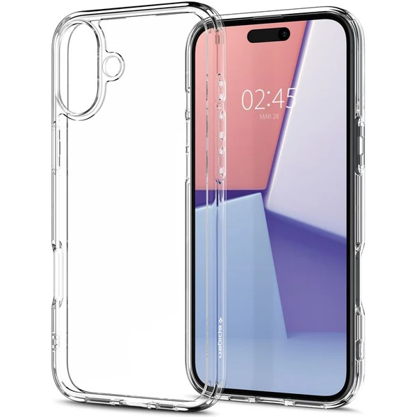 Spigen Ultra Hybrid kryt iPhone 16 crystal clear - Puzdra - Obrázok 97963df544234325b25c9757d61fea6a