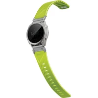 UNIQ Fluo Magnetický remienok pre Garmin (Quick Release/QuickFit 22 mm) Dark Lime - Remienky