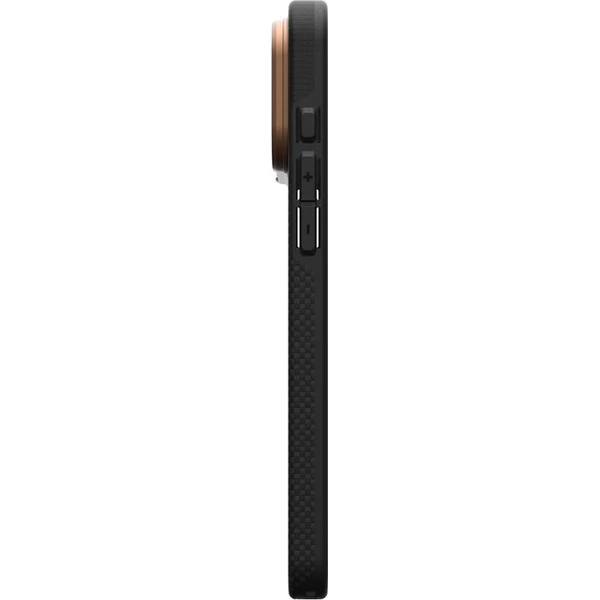 UAG Fibr Armr MagSafe kryt iPhone 17 Pro Max kevlar čierny/bronzový - Puzdra - Obrázok 979d4eab40cc406ab200cdc6e8166790