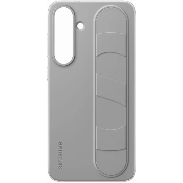 Samsung Standing Grip Case kryt s pútkom Galaxy S25+ sivý - Puzdra - Obrázok 97CC000J01