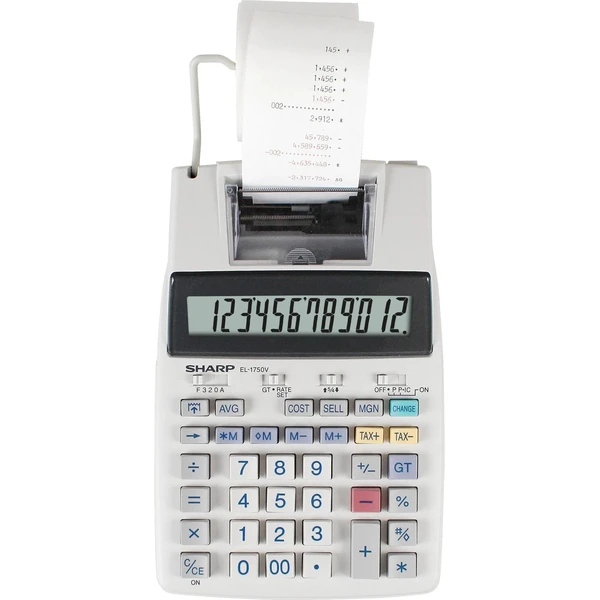 Sharp EL1750V kalkulačka biela - Kalkulačky - Hlavný obrázok