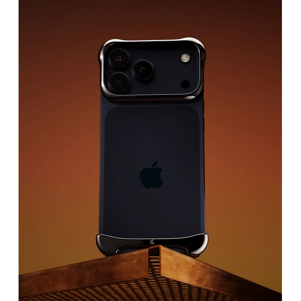 Arc Pulse titánový ochranný rám iPhone 17 Pro Max onyxovo čierny - Puzdra - Obrázok 97DJ000K01