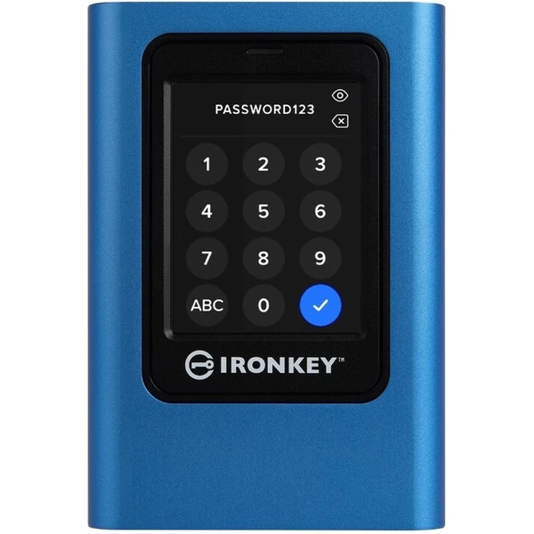Kingston IronKey Vault Privacy 80 960GB Externý SSD - SSD - Obrázok 97TI100501