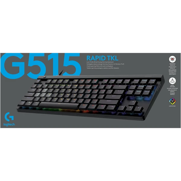 Logitech G515 TKL Rapid herná klávesnica CZ čierna - Klávesnice - Obrázok 97XH000K01
