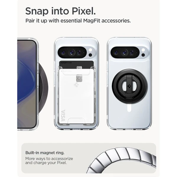 Spigen Ultra Hybrid MagSafe kryt Google Pixel 10 Pro XL clear white - Puzdra - Obrázok 97c3826143014eeb8c145a3e2ab2a31c