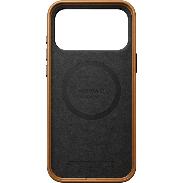 Nomad Traditional Leather MagSafe kožený kryt iPhone 18 Pro Max English Tan - Puzdra - Obrázok 97c815ec7cb9465096764906758ffffd