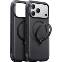 Torras Ostand Q3 Rugg, čierna - iPhone 2026 Pro Max - Puzdra
