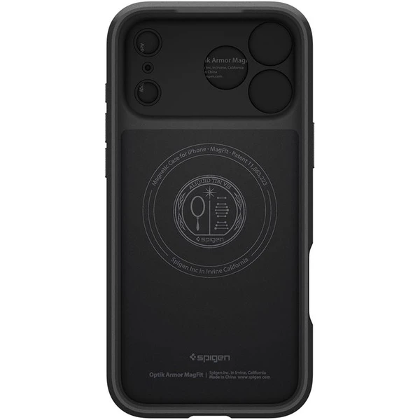 Spigen Optik Armor MagSafe kryt iPhone 17 Pro black - Puzdra - Obrázok 97dd4e49f5bc4b6a8d077599fffd03d8