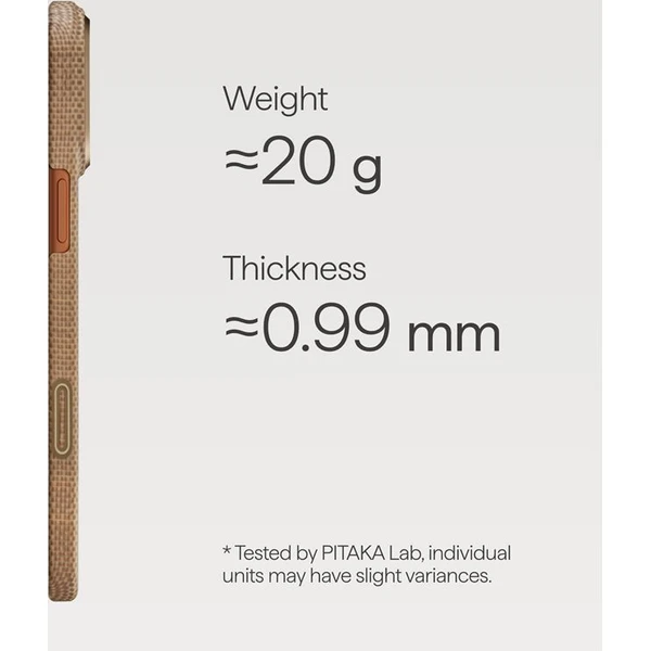Pitaka Ultra-Slim Case MagSafe kryt iPhone 17 Pro Max Golden Glint - Puzdra - Obrázok 97e2cf7239ca4524b4f676b6734776eb