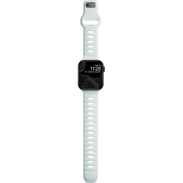 Nomad Sport Strap S/M remienok pre Apple Watch 42/41/40/38mm Ice Blue Glow - Remienky - Obrázok 97ebae421b7741de80b852dac659b90b