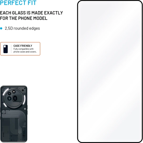FIXED 2,5D Full-Cover ochranné sklo Nothing Phone (3) 5G čierne - Ochranné fólie a sklo - Obrázok 97ee5ece219f4e839c36eb74ed8e12e9