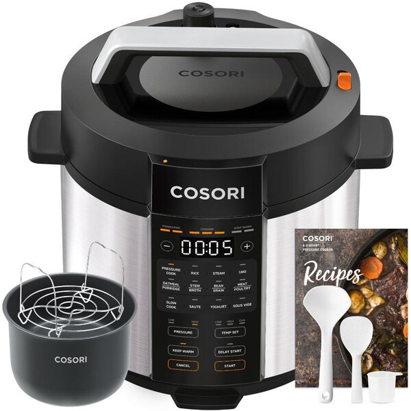 Cosori Multicooker CMC multifunkčný tlakový hrniec 5,7L strieborný