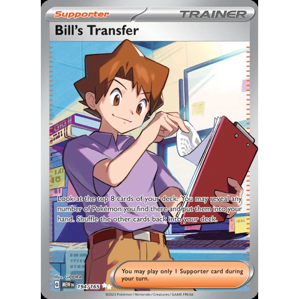 Bill's Transfer (MEW 194) - 151 [Holo] - Kusové karty - Hlavný obrázok