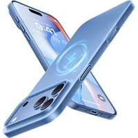 Torras OriginFit MagSafe kryt iPhone 18 Pro Max modrý - Puzdra