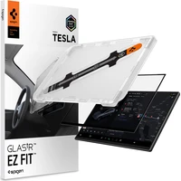 Spigen EZ Fit Clear tvrdené sklo Tesla Model Y L 2026 číre - Ochranné fólie a sklo