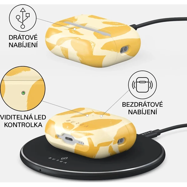 Burga puzdro pre Airpods Pro 3 Lemon Tart - Puzdra - Obrázok 9835a3227c4d423e9bc53331fc98aaa5