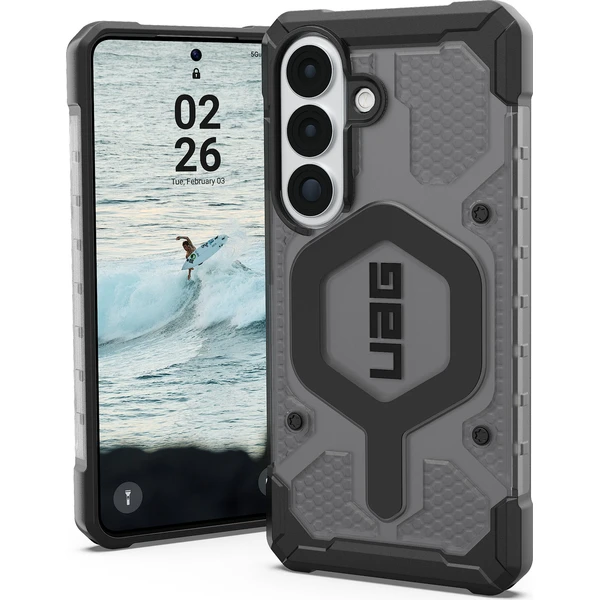 UAG Pathfinder Clear MagSafe kryt Samsung Galaxy S26 dymový/čierny - Puzdra - Hlavný obrázok