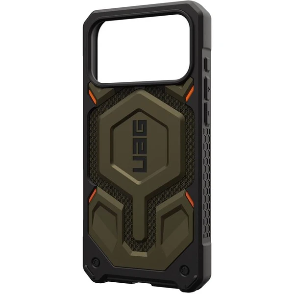 UAG Monarch Pro MagSafe Kevlar kryt iPhone 17 Pro Max zelený - Puzdra - Obrázok 989596ed4f8e44e18fee106884ed894f