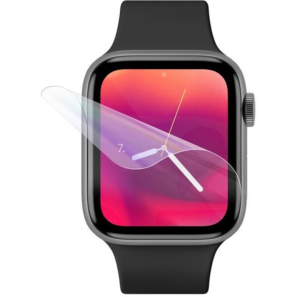 FIXED Invisible Protector TPU fólia na displej Apple Watch 44/42mm, 2ks, číra