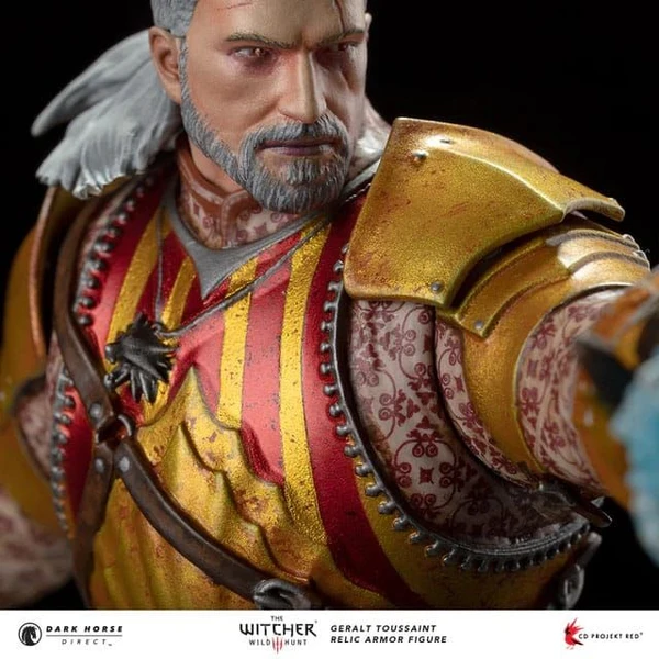 Soška Dark Horse Witcher 3: Wild Hunt - Geralt Toussaint Relic Armor 24 cm - Sochy a sošky - Obrázok 98C8000N01