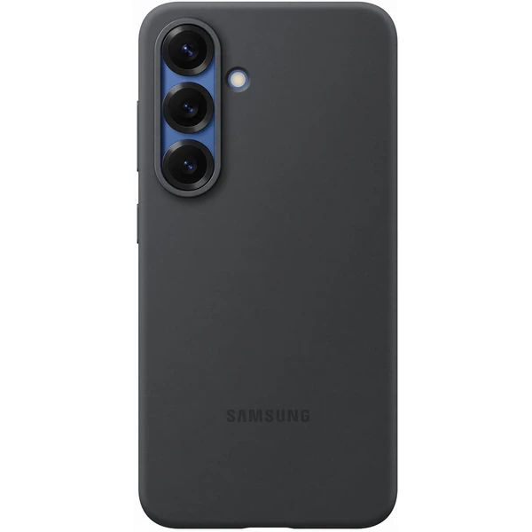 Samsung Silicone Case silikónový kryt Galaxy S25 čierny - Puzdra - Hlavný obrázok