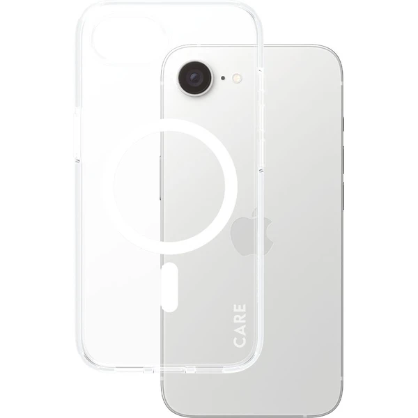 PanzerGlass® CARE kryt Apple iPhone 17e/16e MagSafe Urban Combat priehľadný/biely - Puzdra - Obrázok 98GD000J01