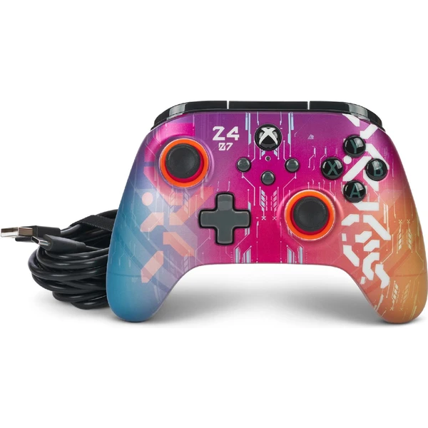 PowerA Advantage drôtový herný ovládač pre Xbox Series X|S Cyber ??Style (XBOX/PC) - Herné ovládače - Obrázok 98J5000P01