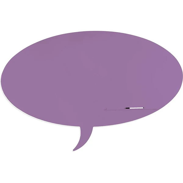 Rocada Skin Shape Talk 6440-4005 magnetická tabuľa modrofialová RAL 4005 - Magnetické tabule - Hlavný obrázok