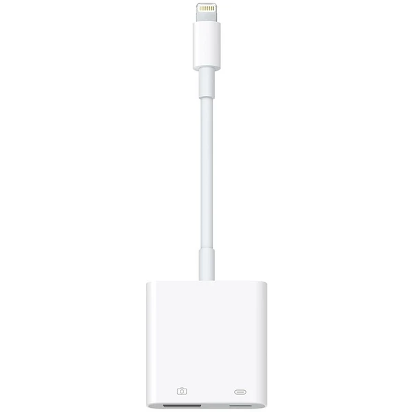 Apple Lightning -> USB-A/USB-C redukcia pre kamery biela - Káble a redukcie - Hlavný obrázok