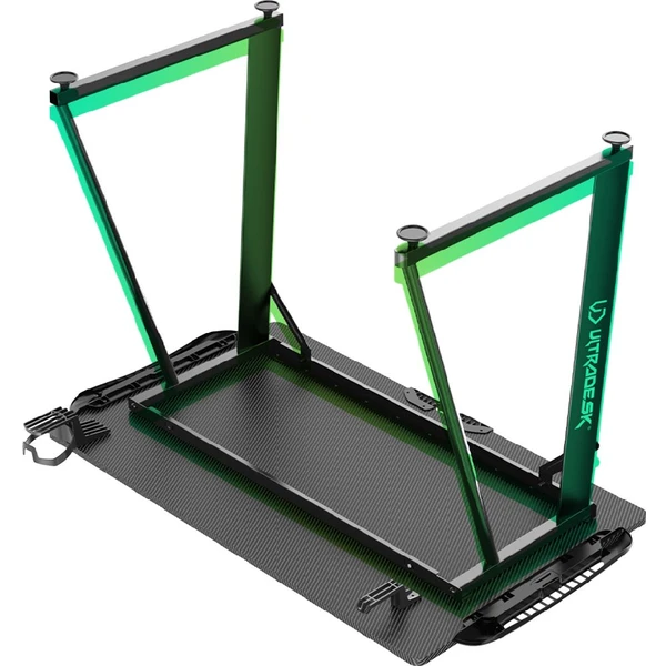 ULTRADESK ENTER V2 kompaktný herný stôl 100x60 cm čierny - Stoly - Obrázok 98QXF00101