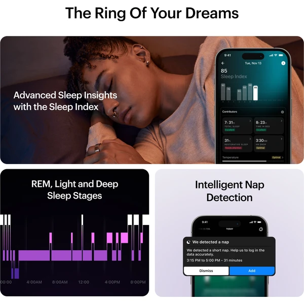 Ultrahuman Ring AIR šikovný prsteň veľ. 10 Rose Gold - Chytré prstene - Obrázok 98XM000K01