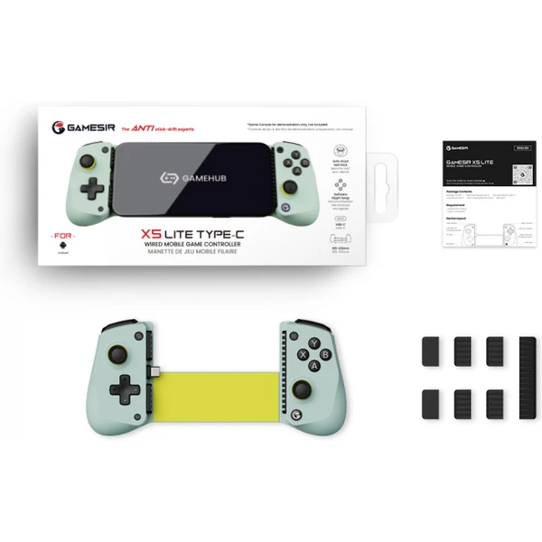 GameSir X5 Lite Wasabi mobilný herný ovládač zelený - Herné ovládače - Obrázok 98aa1efee0594d879ca8a8000f4c9cc8