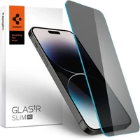 Spigen Glass TR Slim HD 1 Pack Anti Glare/Privacy sklo iPhone 14 Pro - Ochranné fólie a sklo