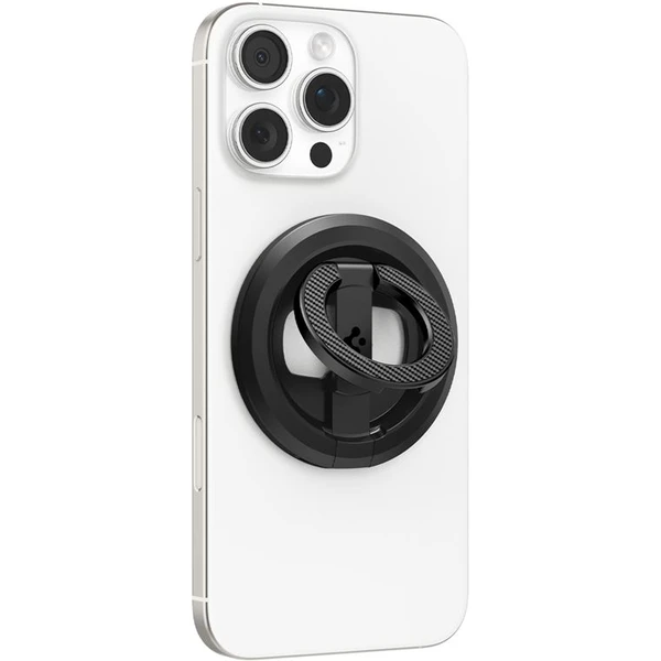 Spigen O-Mag Magnetic Phone Holder MagSafe stojan čierny - Stojany - Obrázok 98cee7e719dd4b4e84fd695cd1af8c5a