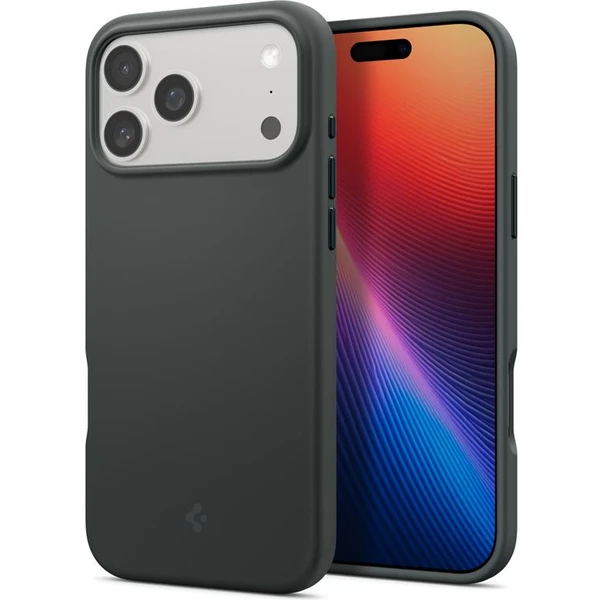 Spigen Silicone Fit MagSafe kryt iPhone 17 Pro Max abyss green - Puzdra - Hlavný obrázok