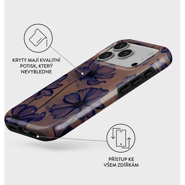 Burga Tough MagSafe kryt iPhone 17 Pro Velvet Night - Puzdra - Obrázok 991504d1a352401db66bc9bf43285cca