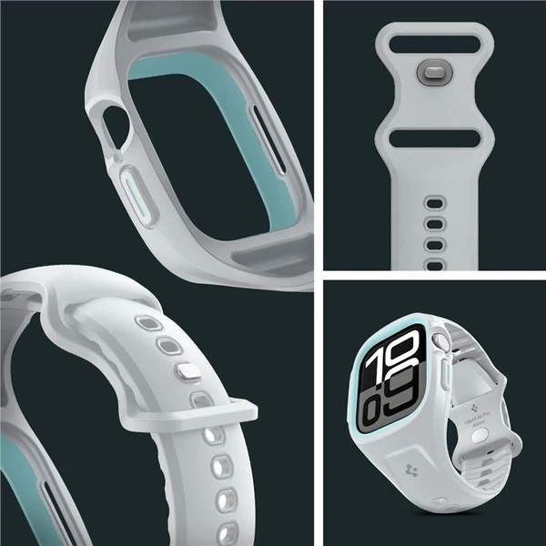 Spigen Liquid Air Pro kryt s remienkom Apple Watch 10/11 (46mm) sivý - Puzdra - Obrázok 991ed3919c6a4401ac3c61c863357c75