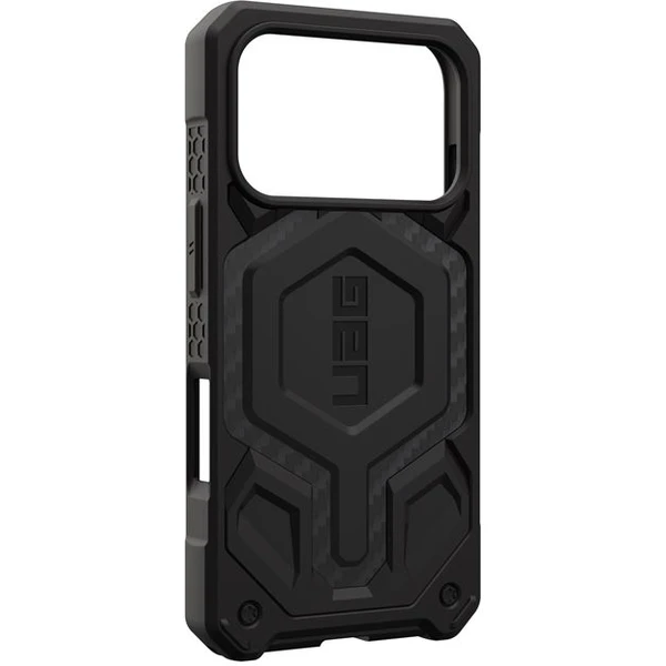 UAG Monarch Pro MagSafe Carbon Fiber kryt iPhone 17 Pro čierny - Puzdra - Obrázok 992a71a3132b44cf8bdf9dc61453e216