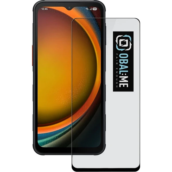 OBAL:ME 5D tvrdené sklo Samsung Galaxy Xcover7 Pre čierne - Ochranné fólie a sklo - Hlavný obrázok