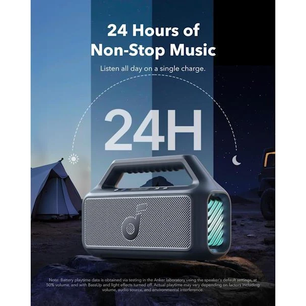 Anker Soundcore Boom 2 bezdrôtový reproduktor modrý - Reproduktory - Obrázok 995ab8a6e07849d3bff7c4e539b59dc3