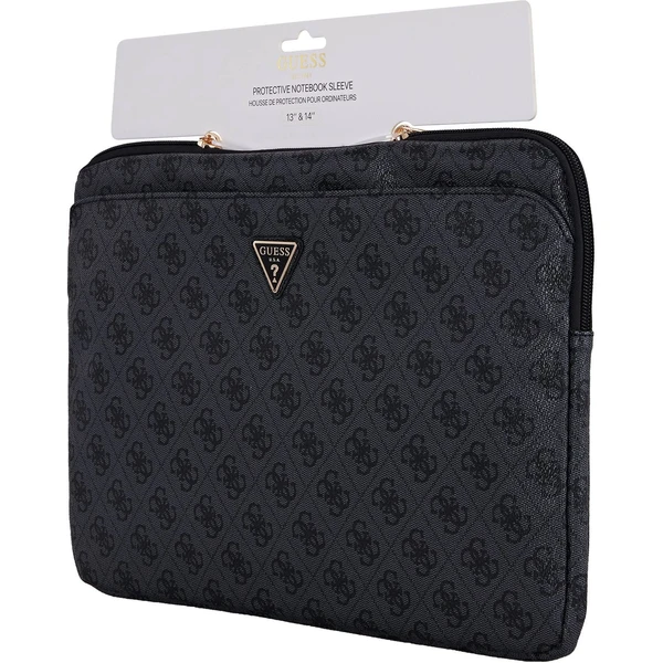 Guess PU 4G Triangle Logo obal pre notebook 14" čierny - Puzdra - Obrázok 996e7b1cd57c4a779f9291292bf7ffcd