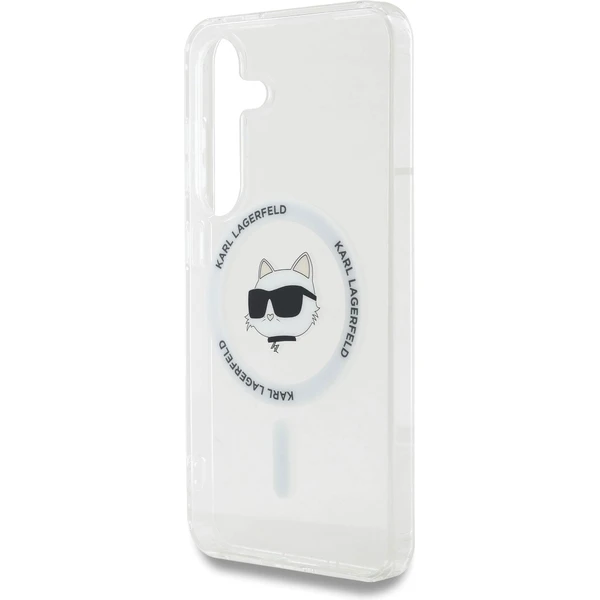Karl Lagerfeld IML Chúpette Head MagSafe kryt Samsung Galaxy S25 číry - Puzdra - Obrázok 9970fa32269e46ef845925f543fe2433