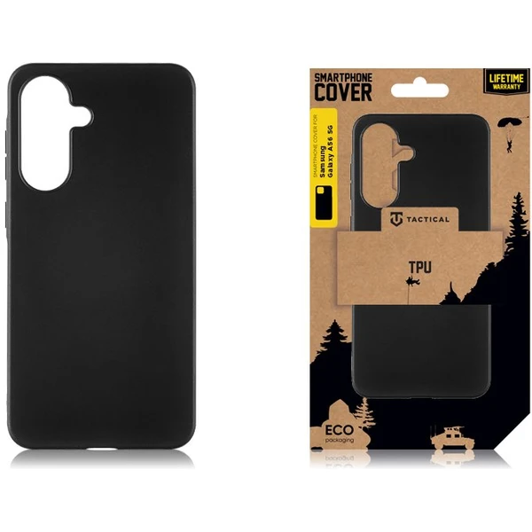Tactical TPU kryt Samsung Galaxy A56 5G čierny - Puzdra - Obrázok 997b8d90bd19450b863deb93f6526363