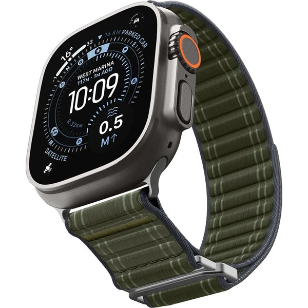 Spigen Fabric Band remienok (suchý zips) Apple Watch 49/46/45/44mm zelený - Remienky - Obrázok 9981d6fda21047fd8d5dcc897c9f08c5