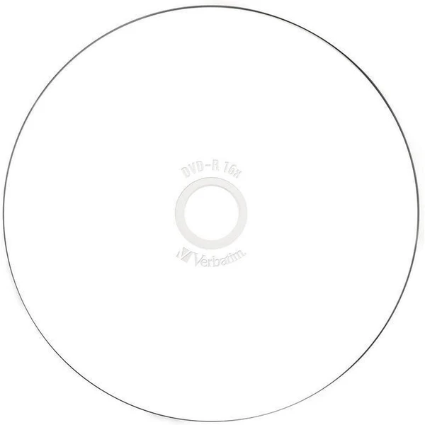 VERBATIM DVD-R(25 ks)Spindle/Inkjet Printable/16x/4.7GB - Optické disky - Obrázok 99P2000P01