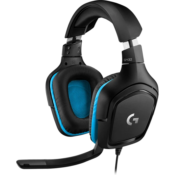 Logitech G432 herné slúchadlá čierna - Slúchadlá - Obrázok 99P5000L01