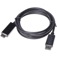 PremiumCord DisplayPort 1.1/HDMI kábel 3m čierny - Káble a redukcie