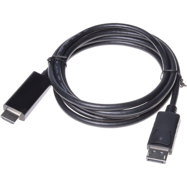 E-shop PremiumCord DisplayPort 1.1/HDMI kábel 3m čierny