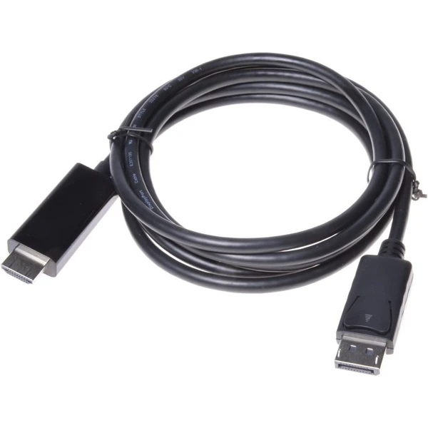 PremiumCord DisplayPort 1.1/HDMI kábel 3m čierny - Káble a redukcie - Hlavný obrázok