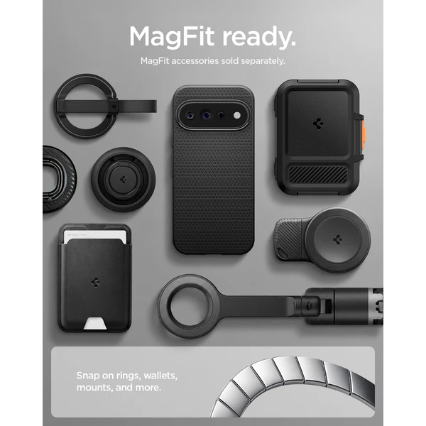 Spigen Liquid Air MagSafe, matná čierna - Google Pixel 11 Pro - Puzdra - Obrázok 99a14103b77e4fea8c46200c41eb64db